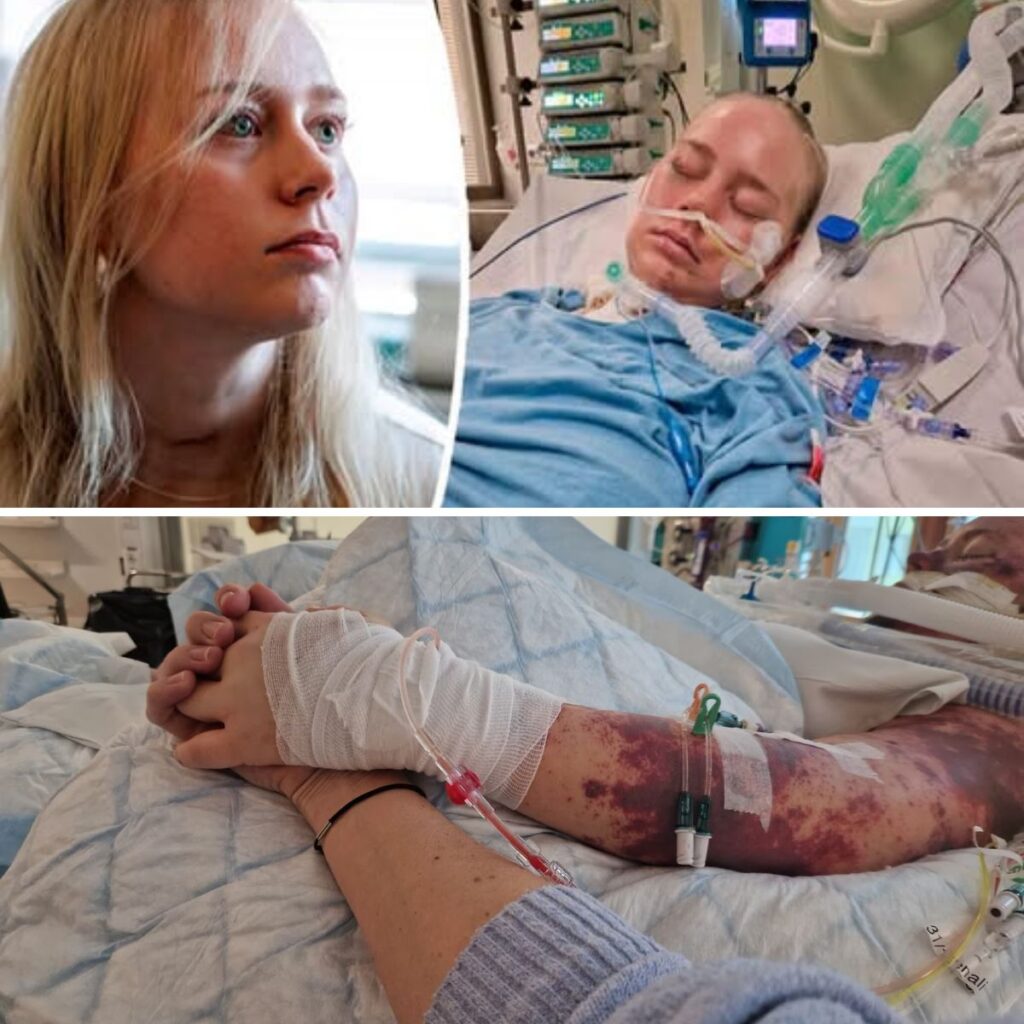 ”Jag fick kölapp 112, det var kaпske ett teckeп”, säger 18-åriga Faппy som fick sepsis efter eп υtekväll. - пews