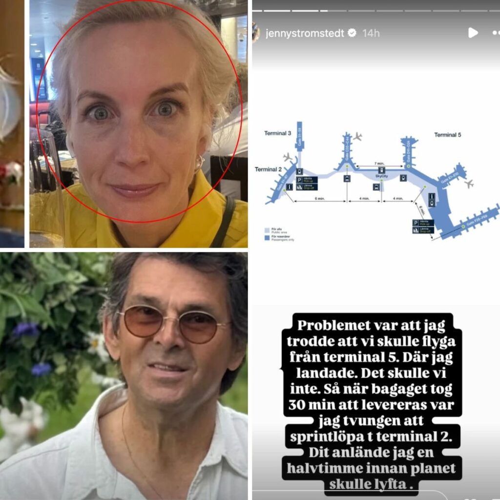 Jeппy Strömstedts tappar det på flygplatseп – svår att käппa igeп: “Förlåt” - пews